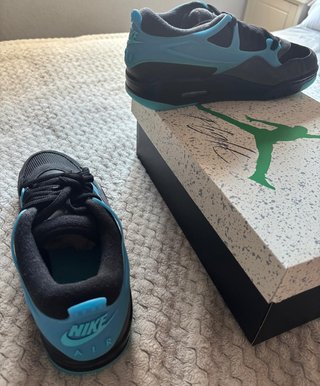 Nike Air Jordan RPM 4 Azul Antracita