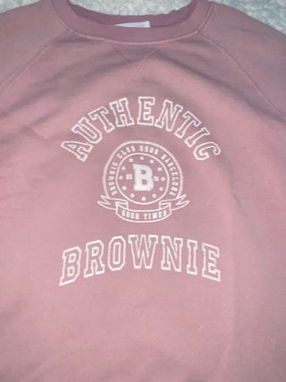 Sudadera Rosa Authentic Brownie