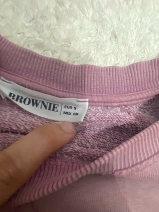 Sudadera Rosa Authentic Brownie