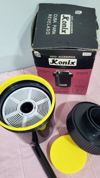 Tanque de revelado Konix multiformato - Sin usar