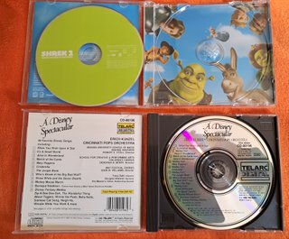 2 CDs Banda Sonora Películas Animación