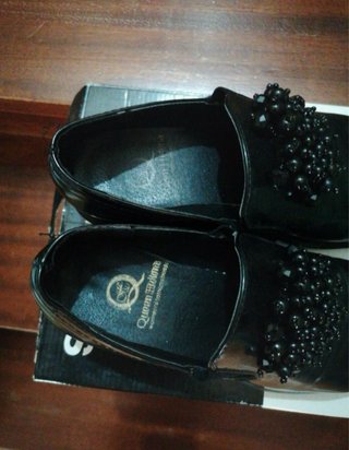 Scarpe nere con strass