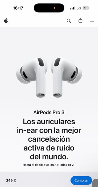 AirPods Pro 3 Blancos