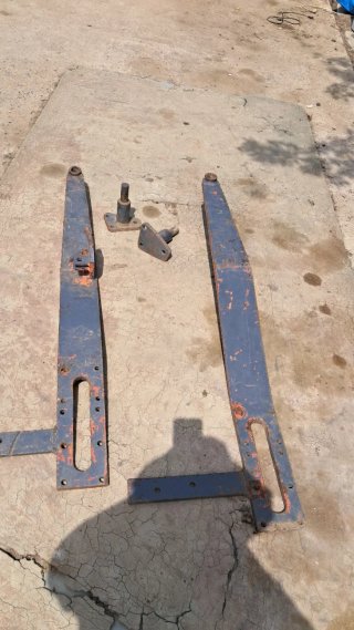 Conjunto levante hidráulico tractor