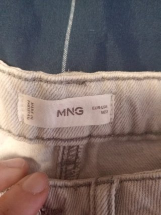 Vaqueros cortos Mango Teen Talla M