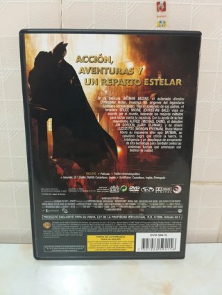 Trilogía Batman DVD El Caballero Oscuro