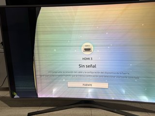 Samsung TV - Pantalla con líneas