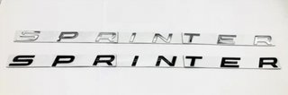 EMBLEMA LOGO TRASERO CROMADO SPRINTER MERCEDES