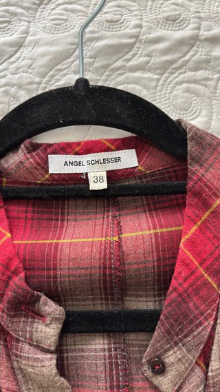 Vestido Angel Schlesser cuadros