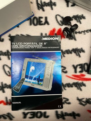 TV Portátil Medion 8 TDT + Mando