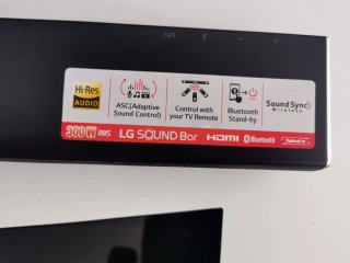 Barra de Sonido LG 300W RMS Hi-Res Audio sj4