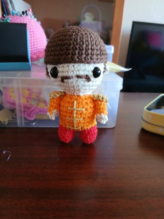 Muñeco Crochet Ringo Starr