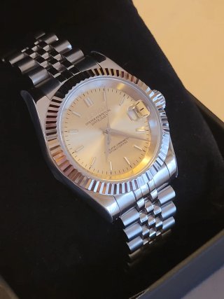 Seiko Mod Date Just Golden Heart