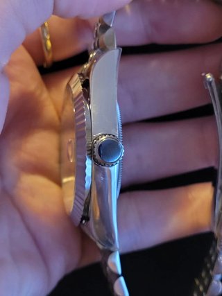 Seiko Mod Date Just Golden Heart