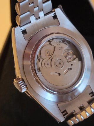 Seiko Mod Date Just Golden Heart