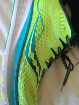 Zapatillas Running Saucony Verde y Turquesa
