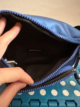 Riñonera azul Misako