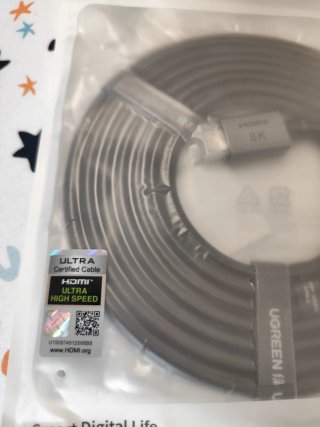 Cable HDMI 2.1 Ugreen 8K 60Hz Trenzado 3M