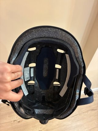 Casco da skate Oxelo nero