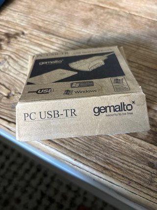 Lector Tarjetas Inteligentes Gemalto PC USB-TR