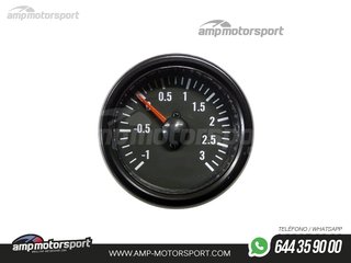 RELOJ PRESIÓN TURBO NEGRO