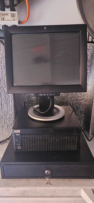 TPV Táctil con Cajón Portamonedas y Impresora