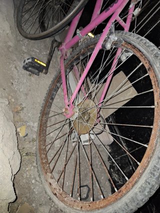 Bicicleta rosa