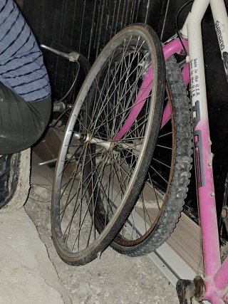 Bicicleta rosa