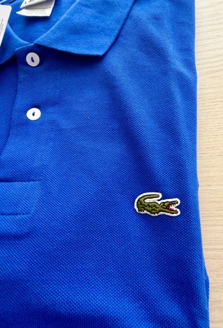 Polo Lacoste Azul Talla L