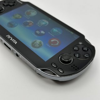 Sony PS Vita Crystal Black PCH-1000ZA01 No Box