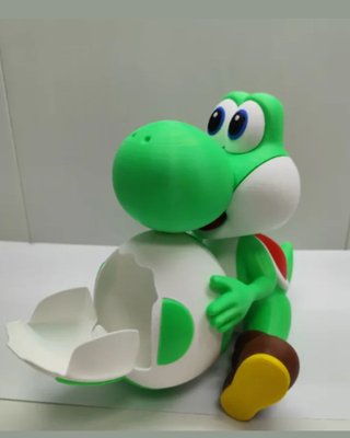 Palomitero / Recipiente caramelos Yoshi 3D