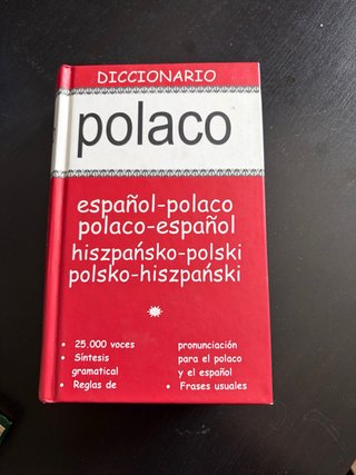 Polaco diccionario español-polaco, polaco-español