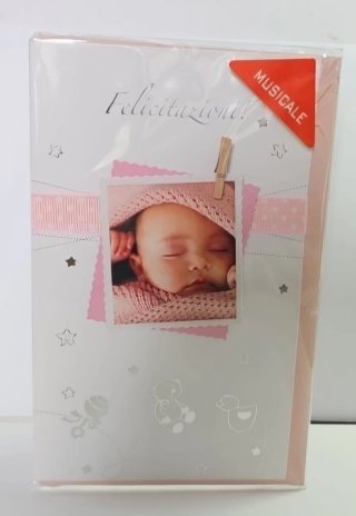 Biglietto Augurale Felicitazioni Musicale