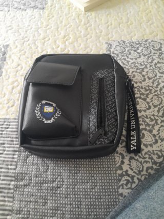 Bolso de mano Yale Negro