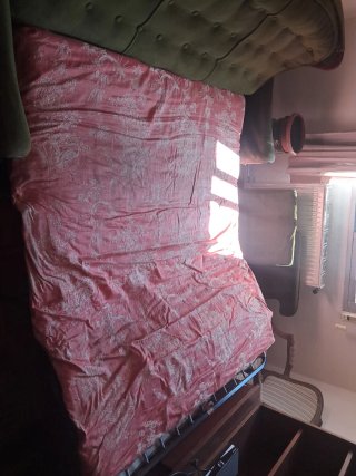 Sofá Cama Verde Tela
