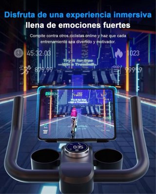 SIN ABRIR Bicicleta Estatica con Pantalla LCD