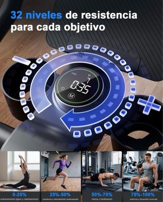SIN ABRIR Bicicleta Estatica con Pantalla LCD