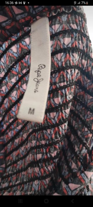 Vestido Pepe Jeans gris y morado