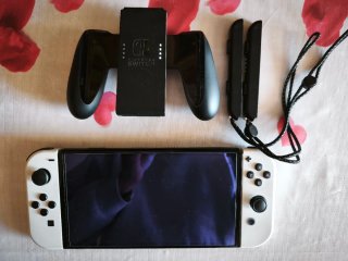 Nintendo Switch OLED blanca