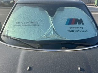 PROTECCION CALOR SOMBRILLA CRISTAL CUBRESOL BMW M