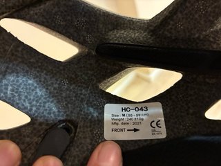Casco MTB Nero