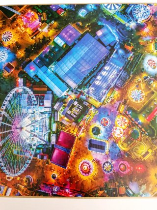 Puzzle Clementoni 2000 pezzi fiera notturna
