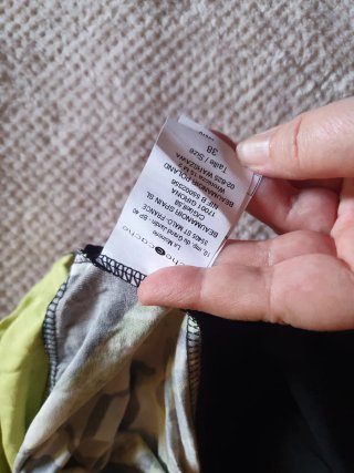 Lote 3 vestidos multicolor T.38