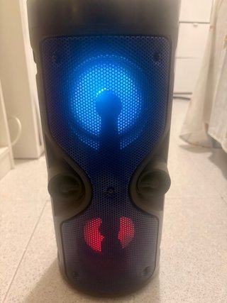 Altavoz Digivolt Bluetooth Negro y Azul