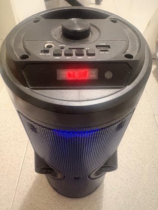 Altavoz Digivolt Bluetooth Negro y Azul