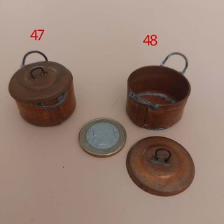 Oggettistica in rame per casa, bambole e presepi
