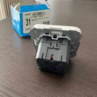 Simon 31 Mec+Tapa Interruptor Regulador