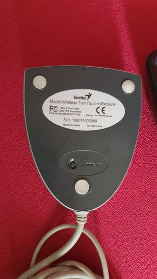 Ratón Inalámbrico bola Genius con Receptor ps2