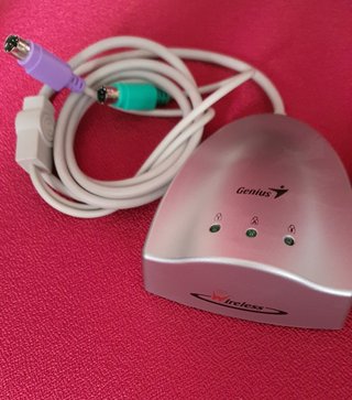 Ratón Inalámbrico bola Genius con Receptor ps2