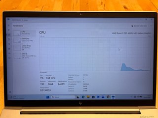 Computer portatile HP EliteBook 845 G7 Silver
